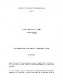 COMERCIO Y NEGOCIO INTERNACIONALES