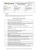 Procedimiento rescate