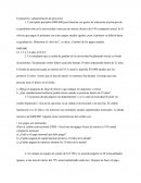 Evaluación y administración de proyectos