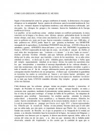 COMO LOS GRIEGOS CAMBIARON EL MUNDO. Página 1