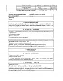 Seguridad y Salud en el Trabajo