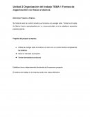 Organizacion del trabajo