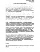 EL EMPRENDIMIENTО EN EL ECUADOR