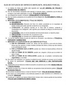 GUÍA DE ESTUDIOS DE DERECHO MERCANTIL SEGUNDO PARCIAL