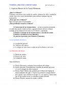 TEORÍA y POLÍTICA MONETARIA