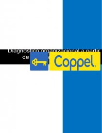 DISEÑO ORGANIZACIONAL DE LA EMPRESA COPPEL. Página 1