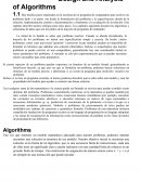 Diseño y análisis de los algoritmos