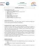INFORME PSICOLÓGICO problemas/dificultades en el aprendizaje