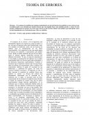 Practica de fisica. Teoria de errores