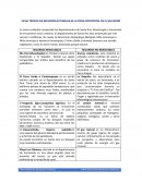 Ficha de recursos renovables y no renovables