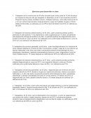 Ejercicios para desarrollar en clase, derecho laboral