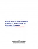Manual de Educación Ambiental orientado a la Prevención de Incendios Forestales