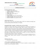 INFORME PSICOLÓGICO