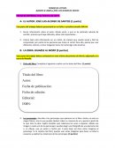 TRABAJO DE LECTURA: BAJARSE AL MORO de JOSÉ LUIS ALONSO DE SANTOS