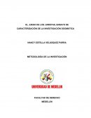 EL JUEGO DE LOS JURISTAS, ENSAYO DE CARACTERIZACIÓN DE LA INVESTIGACIÓN DOGMÁTICA