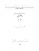 IMPLEMENTACIÓN DE CURVAS DE NIVEL PARA OBSERVAR LA PERDIDA DEL SUELO