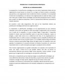 PROSPECTIVA Y PLANIFICACION ESTRATEGICA DENTRO DE LAS ORGANIZACIONES