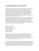 La disciplina de la innovación