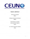 Ensayo: Arbitraje. Derecho de los negocios