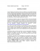 Desarrollo Humano. El Programa de Naciones Unidas del Desarrollo (PNUD