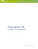TAREA SEMANA 04: Dispositivos Móviles