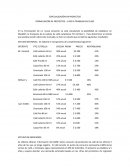 FORMULACIÓN DE PROYECTOS – ESTUDIO DE MERCADOS: