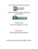 Análisis del caso Hotel Aliar: la calidad es lo primero