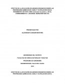 EFECTOS DE LA APLICACIÓN DE ABONOS ORGÁNICOS SOBRE LAS PROPIEDADES QUÍMICAS DEL SUELO