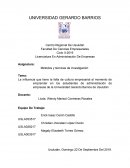 La influencia que tiene la falta de cultura empresarial al momento de emprender en los estudiantes de administración de empresas de la Universidad Gerardo Barrios de Usulután