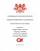 MARKETING PRINCIPIOS Y FUNDAMENTOS Proyecto final (Cervecería Nacional)