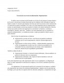 Gerencia de un servicio de alimentación: Organizaciones