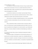 Cesion de Obligaciones