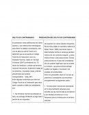 Derecho Penal. DELITO DE CONTRABANDO PRESUNCIÓN DEL DELITO DE CONTRABANDO