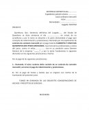 DEMANDA CONTRATO COMISION