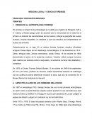 ORIGEN DE LA ANTROPOLOGÍA FORENSE