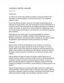 Violencia contra la mujer