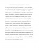 TIPOS DE VIOLENCIA Y SU RELACION EN EL ECUADOR