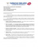 Un comunicado de Farmacias de Similares a sus proveedores de mantenimiento