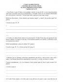 Control de lectura el descubrimiento de Harry