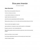 Ética para Amandor Fernando Savater Ideas Generales