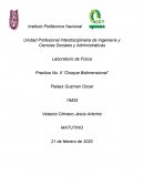 Laboratorio de Física Practica No. 5 “Choque Bidimensional”