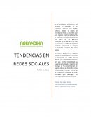 Tendencia redes sociales