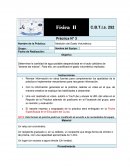 Reporte Física. Práctica: Medición del Gasto Volumétrico