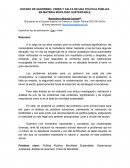 ESTADO DE GUERRERO, CRISIS Y FALTA DE UNA POLÍTICA PÚBLICA EN MATERIA MOVILIDAD SUSTENTABLE