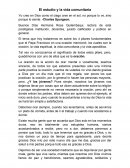 El estudio y la vida comunitaria