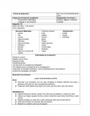 Plan preescolar Número, algebra y variación, Oralidad