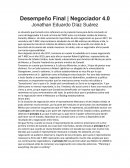 Desempeño Final | Negociador 4.0