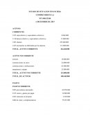 ESTADO DE SITUACION FINANCIERA COMPRENDERTE S.A