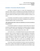 Pensamiento filosófico ilustrado