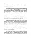 DISCURSO: EL MEDIO AMBIENTE